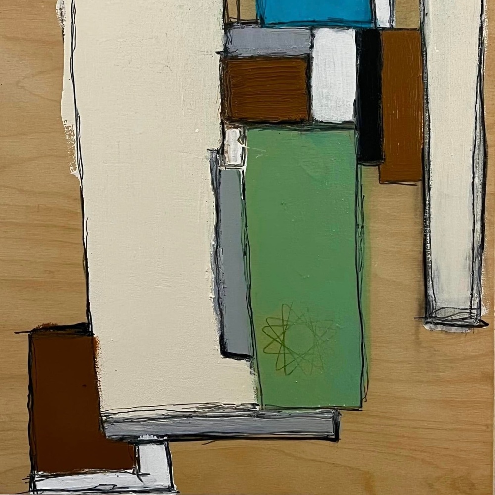 THH70 ORIGINAL PAINTING BIRCH ART ARTIST GRAFFITI URBAN ABSTRACT MIXED MEDIA NEW